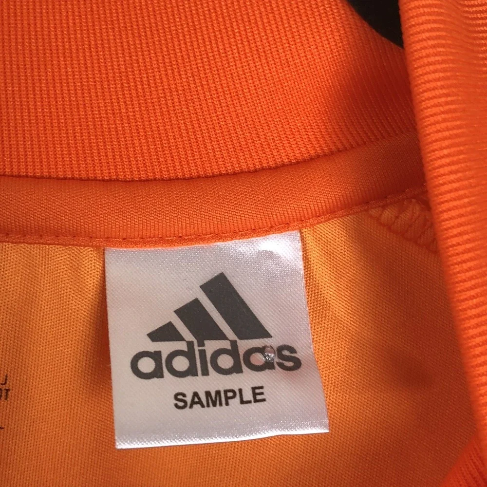 Adidas Goalkeeper Sample Tag Long Sleeve Jersey Men's Small Orange